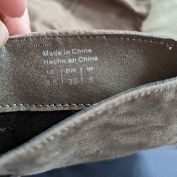 Call It Spring Slouchy Taupe Boots - Picture 7 of 8